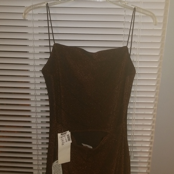 Mandee Backless Sparkle Party Dress Jr M NEW - Picture 5 of 8